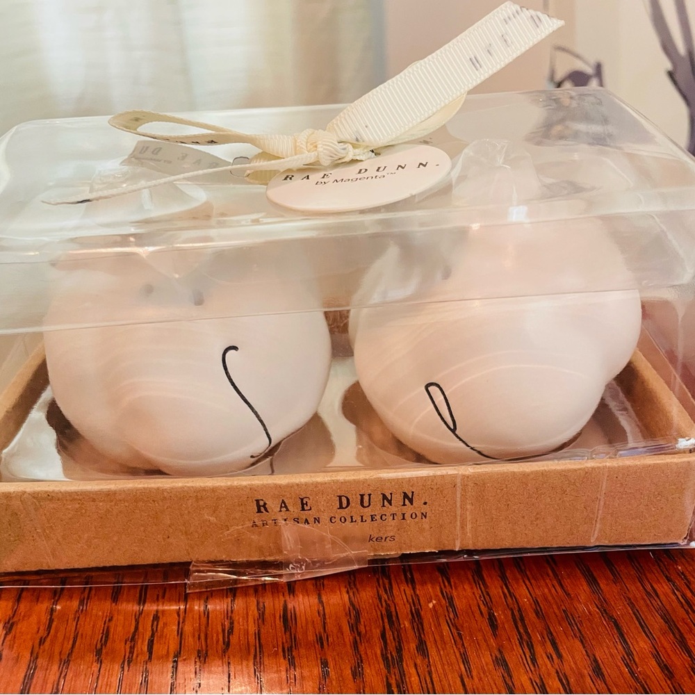 Rae Dunn White Ceramic Pumpkins